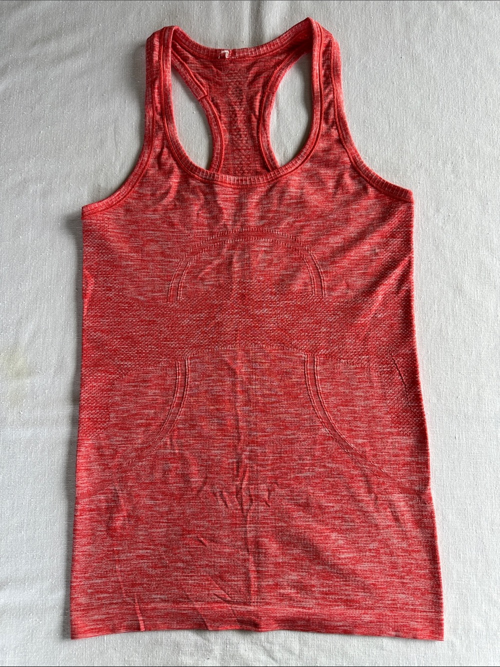 Lululemon Swiftly Tech Racerback Heathered Alarming 4
